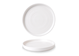 Vellum White Chefs' Walled Plate